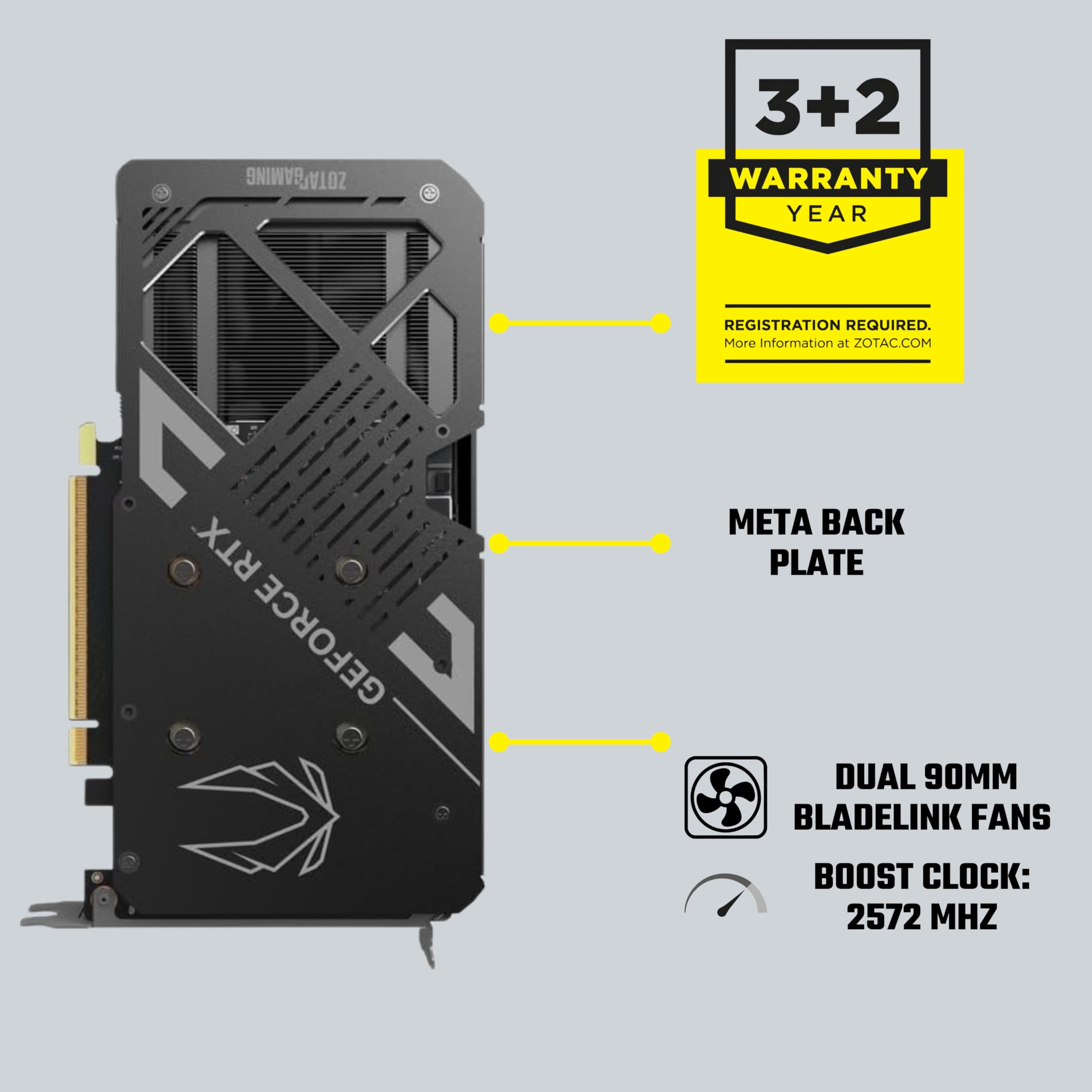 グラフィックボード・グラボ・ビデオカード ZOTAC RTX 5060 Ti 16GB Twin Edge ZOTAC GAMING GeForce RTX 5060 Ti 16GB Twin Edge OC White Edition